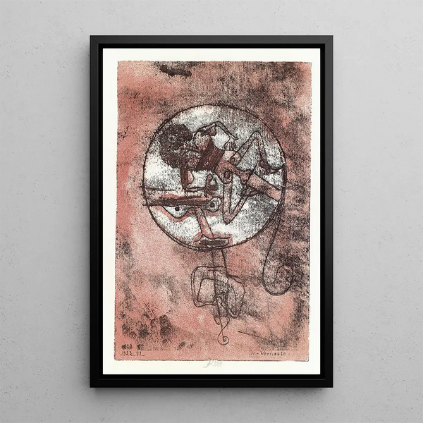 Rakastunut - Paul Klee — kehystetty taideteos seinällä