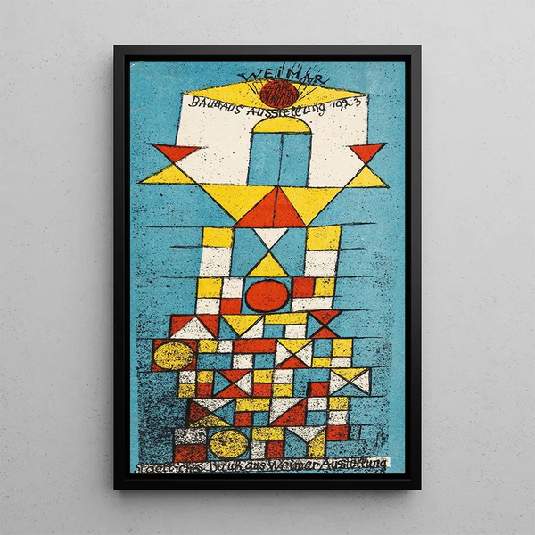 Ylevä puoli - Paul Klee — kehystetty taideteos seinällä