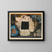 Chambres taillées dans le roc - Paul Klee — kehystetty taideteos seinällä