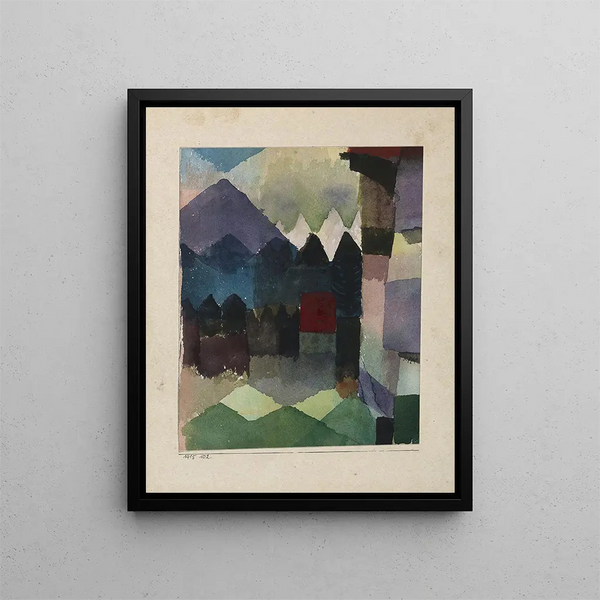 Paul Klee - Fhn im Marcschen Garten.webp