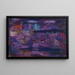 Jokimaisema- - Paul Klee — kehystetty taideteos seinällä