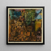 Ville des tombes - Paul Klee — kehystetty taideteos seinällä