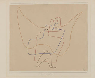 Dans les soins des anges - Paul Klee — näkymä teoksesta