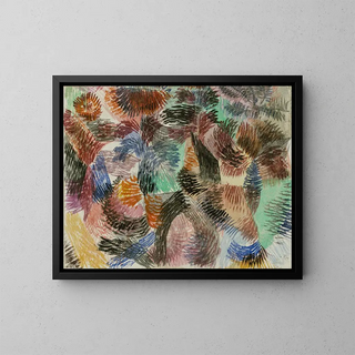 Libido de la forêt - Paul Klee — kehystetty taideteos seinällä