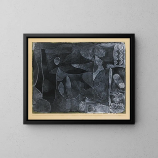 Morgendämmerung - Paul Klee — kehystetty taideteos seinällä