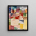 Motif from Hammamet - Paul Klee — kehystetty taideteos seinällä