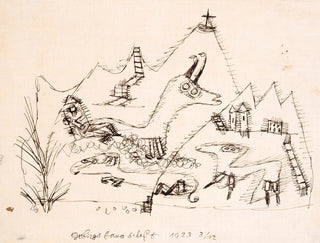 vuoristomaisemasta - Paul Klee — näkymä teoksesta