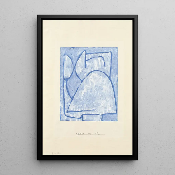 Kohti yläkautta - Paul Klee — kehystetty taideteos seinällä