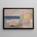 Promontoori Ph - Paul Klee — kehystetty taideteos seinällä