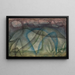 Sadepäivän maalaus - Paul Klee — kehystetty taideteos seinällä