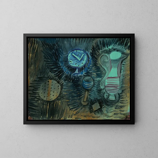 Luontoaiheinen - Paul Klee — kehystetty taideteos seinällä