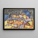 Paul Klee — kehystetty taideteos seinällä