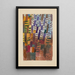 Kuusimetsä - Paul Klee — kehystetty taideteos seinällä