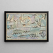 Paul Klee - Duisburgin joet — kehystetty taideteos seinällä