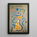 Maljakko - Paul Klee — kehystetty taideteos seinällä