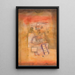 Puun kulttuuri - Paul Klee — kehystetty taideteos seinällä
