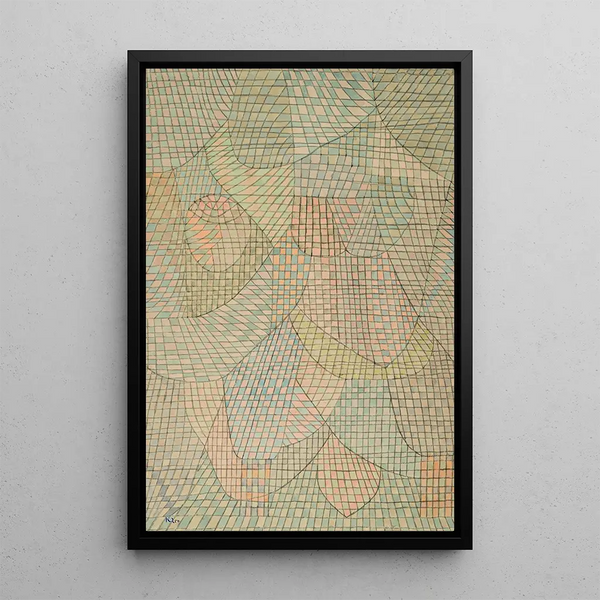 Huntu - Paul Klee — kehystetty taideteos seinällä