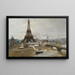 Eiffel-torni ja Champ-de-Mars - Paul Louis Delance — kehystetty taideteos seinällä