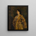 Portrait de femme - Paul Marie Lapierre-Renouard — kehystetty taideteos seinällä