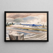 Le Mascaret de la Severn près de Pimlico Sands - Paul Nash — kehystetty taideteos seinällä