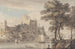 Linna joen varrella - Paul Sandby — näkymä teoksesta