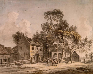 Une auberge - Paul Sandby — näkymä teoksesta