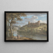 Château de Bothwell etelästä - Paul Sandby — kehystetty taideteos seinällä