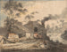 Rautarakenne virrassa Kent, Westmorland - Paul Sandby — näkymä teoksesta