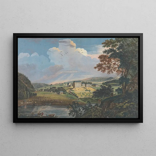 Paul Sandby - One of Six Remarkable Views in the Provinces of New York New Jersey and Pennsylvania from SCENOGRAPHI AMERICANA.webp