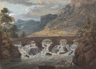 Paul Sandby - PontyPier near Llanroost Denbighshire.webp