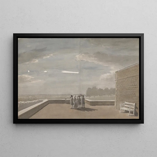 Paul Sandby - The Meteor of August 18 1783 as seen from the East Angle of the North Terrace Windsor Castle.webp