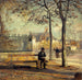 Le Quai de l'Hôtel de Ville vu de l'île de la Cité - Paul Schaan — näkymä teoksesta