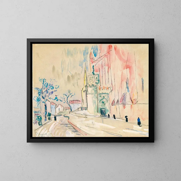 Albi - Paul Signac — kehystetty taideteos seinällä
