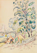 Sur la Seine à Paris - Paul Signac — näkymä teoksesta