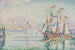 Antibes-maalaus, aamu - Paul Signac — näkymä teoksesta