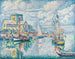Barfleur - Paul Signac — näkymä teoksesta
