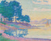 Calanque des Canoubiers, Pointe de Bamer, Saint-Tropez - Paul Signac — näkymä teoksesta