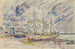 Cancale-maalaus - Paul Signac — näkymä teoksesta