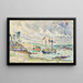 Paul Signac — kehystetty taideteos seinällä