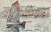 Voilier conquérant - Paul Signac — näkymä teoksesta
