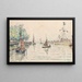 Honfleurin maalaus - Paul Signac — kehystetty taideteos seinällä
