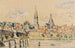La Charité-sur-Loire - Paul Signac — näkymä teoksesta