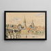 La Charité-sur-Loire - Paul Signac — kehystetty taideteos seinällä