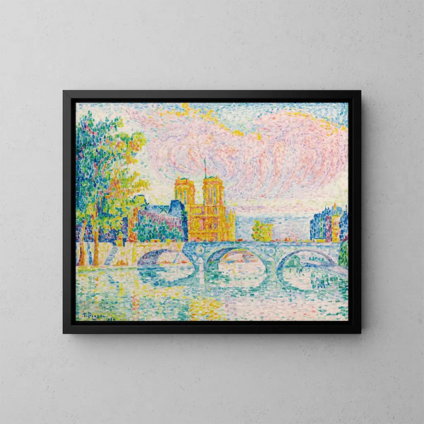 La Cité Paris - Paul Signac — kehystetty taideteos seinällä