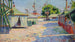 Viimeisten juhla - Paul Signac — näkymä teoksesta