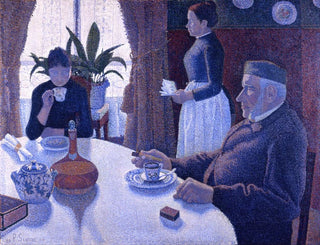 Ruokasali - Paul Signac — näkymä teoksesta