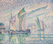Le Chenal de La Rochelle - Paul Signac — näkymä teoksesta