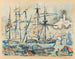 Marseille - Paul Signac — näkymä teoksesta