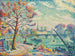 Pont des Arts, Pariisi - Paul Signac — näkymä teoksesta