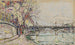 Pont des Arts - Paul Signac — näkymä teoksesta